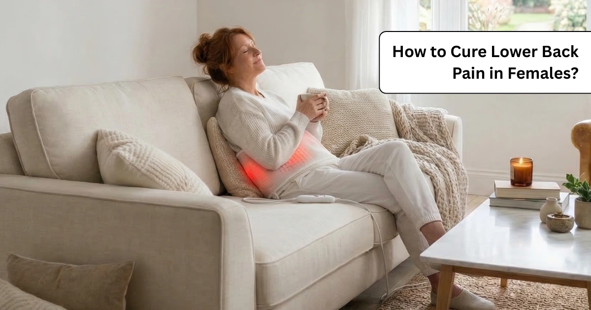 How to cure lower back pain in females How to cure lower back pain in females